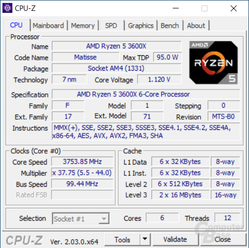 CPU-Z Freeware
